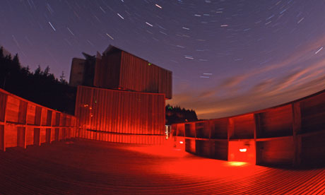 Star Trails over Kielder Observatory