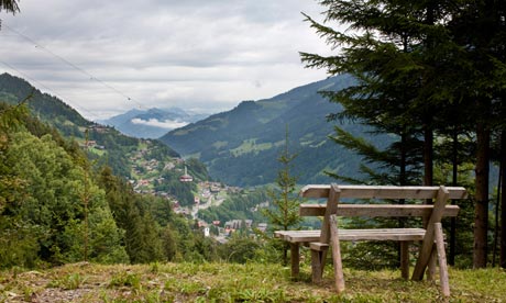 Portes du Soleil in the Alps 