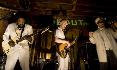 A band performs at The Hideout, Chicago