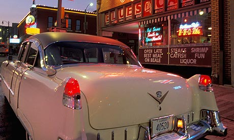 A cadillac on Beale Street, Memphis