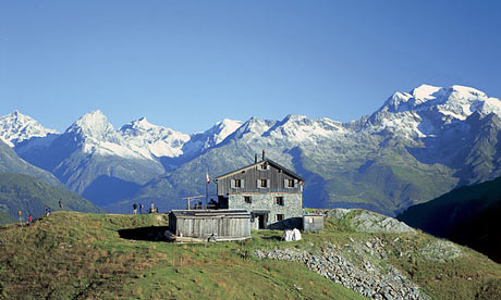 Switzerland, Graubünden, Greina