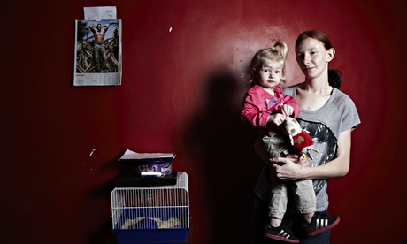 Becky and Casey from Channel 4's documentary Benefits Street