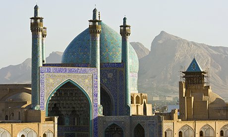 Mosque in Imam Square, Esfahan, Iran