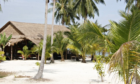 Palm beach, Koh Rong, Cambodia 