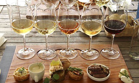 Wine pairing at Fyndraai Restaurant, South Africa