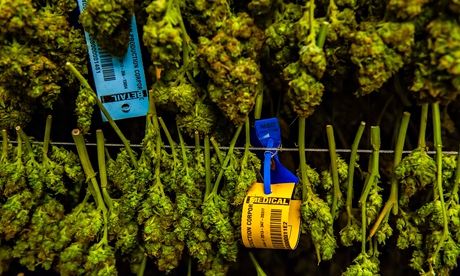 Marijuana dispensary in Denver, Colorado, USA.