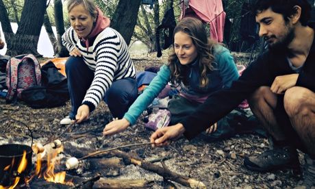 Round the campfire on a river Lea secret adventure