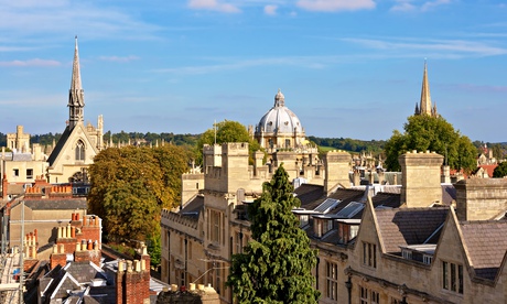 Oxford city view