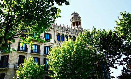 Casa Lleo i Morera, Passeig de Gracia, Barcelona, Catalonia, Spain