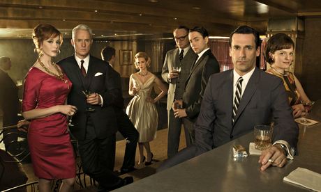 Publicity shot of the cast of Mad Men season four
