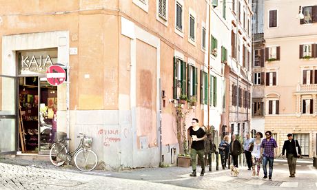 Via dell'Angeletto in the Monti neighbourhood, Rome