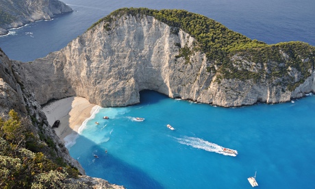 Shipwreck Bay, Zakynthos, Ionian Islands, Greece