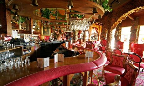 The bar at the Madonna Inn