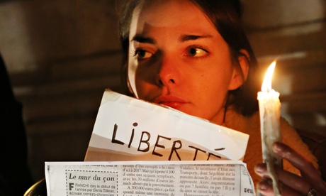 Rally against terror attack on French press