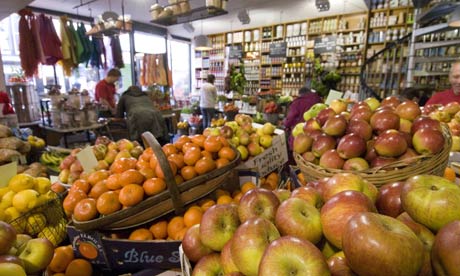 Tableful of fruit