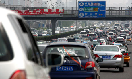 Traffic jam Beijing
