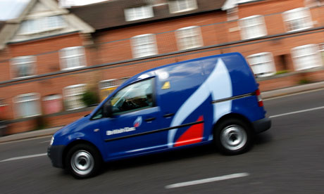 A British Gas van