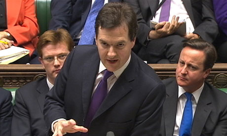 Britain's Chancellor of the Exchequer George Osborne