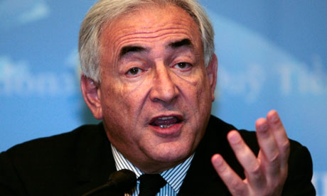IMF managing director Dominique Strauss-Kahn
