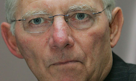 German Finance Minister Wolfgang Schaubl