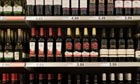 supermarket wine