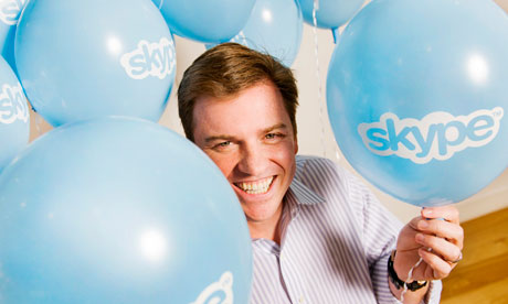 Skype chief executive Tony Bates