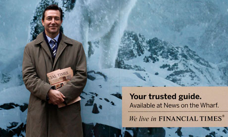 CEO John Ridding of the Financial Times