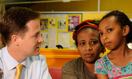 Nick Clegg Shepherds Bush Families Project & Children Centre