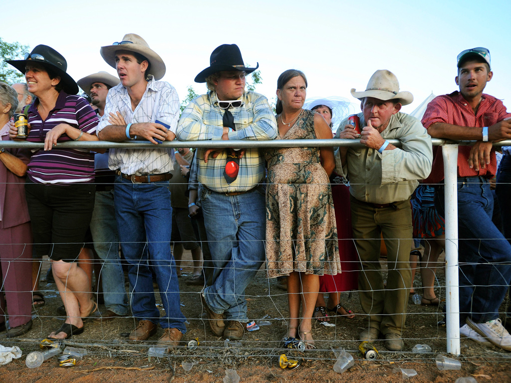 The Almaden Bush Races in north Queensland, Australia