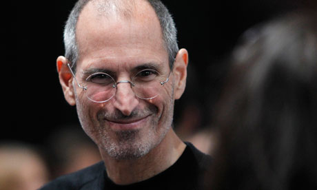 Apple CEO Steve Jobs at an event in San Francisco