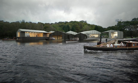 London architects win Lake District steamboat museum contest