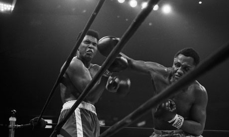 Joe Frazier beats Muhammad Ali at Madison Square Garden in 1971