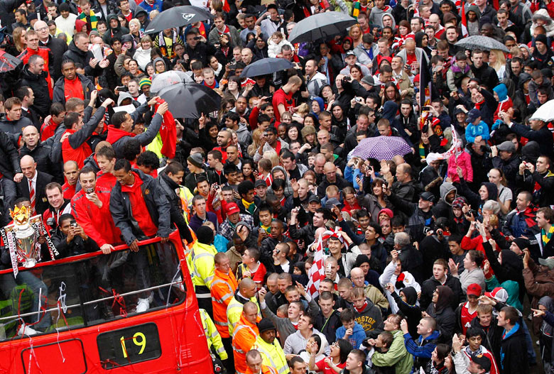 Man United Champions parade