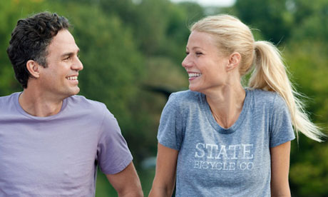 Mark Ruffalo and Gwyneth Paltrow in Thanks for Sharing