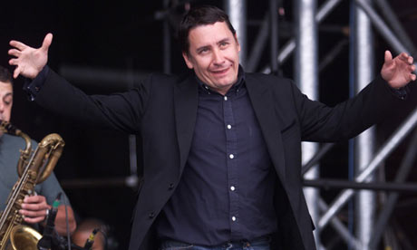 Jools Holland at Glastonbury festival