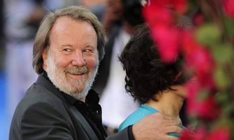 Benny Andersson, former member of Swedish pop group Abba