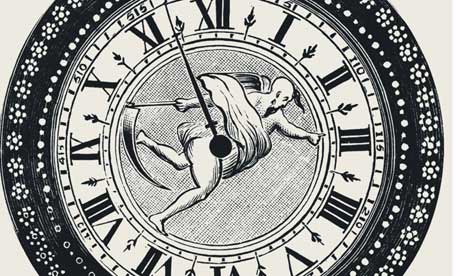 History Clock records logo