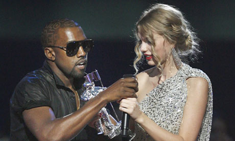 Kanye West Interrupts Taylor Swift on Kanye West Interrupts Taylor Swift During The Mtv Video Music Awards