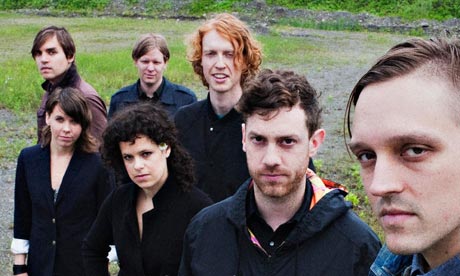 Arcade Fire look delighted