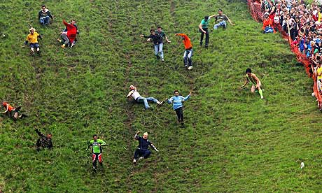 Cheese-rolling