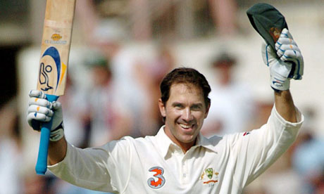 Justin Langer Australia baggy green
