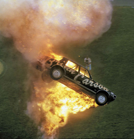 Stuntman Brian Carson