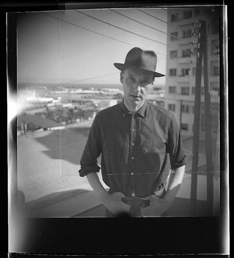 Self portrait of William Burroughs