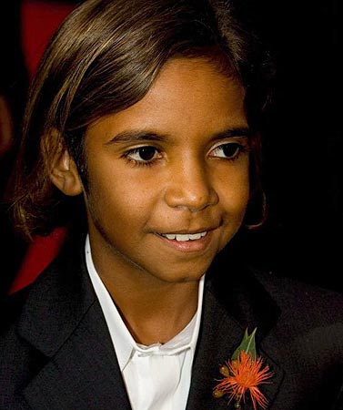 Brandon Walters at the world premiere of Australia