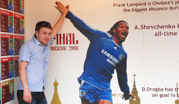 Brian Oliver in Moscow