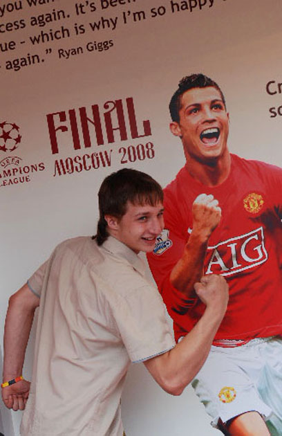 Brian Oliver in Moscow