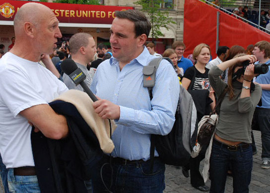 Brian Oliver in Moscow