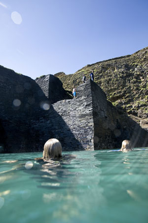 Outdoor swimming