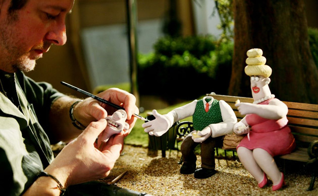 Wallace & Gromit: A Matter of Loaf and Death - filming