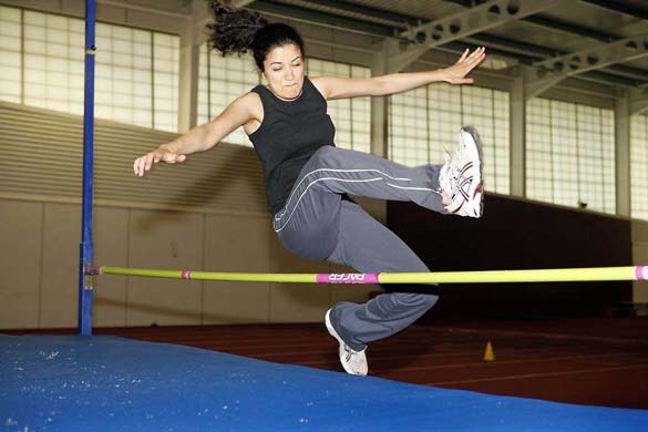 G2 Olympics Homa Khaleeli high jump